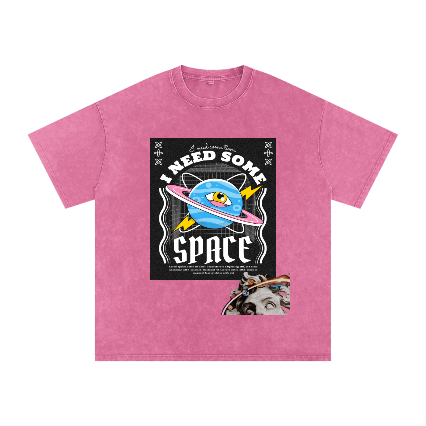 Acid Wash Oversize T-Shirt - 250 GSM