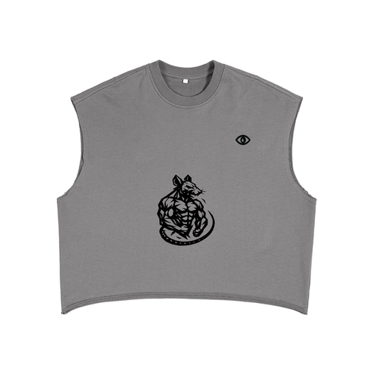 French Terry Boxy Tank Top
