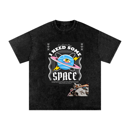 Acid Wash Oversize T-Shirt - 250 GSM